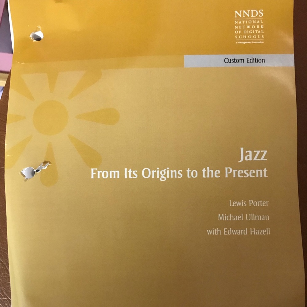 Jazz from it origins to Present
